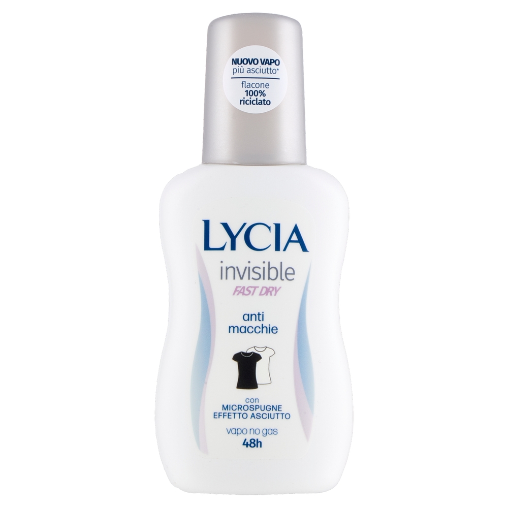 Lycia invisible Fast Dry vapo no gas 48h 75 ml